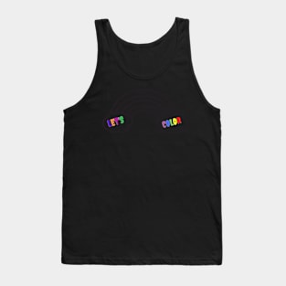 colorless rainbow Tank Top